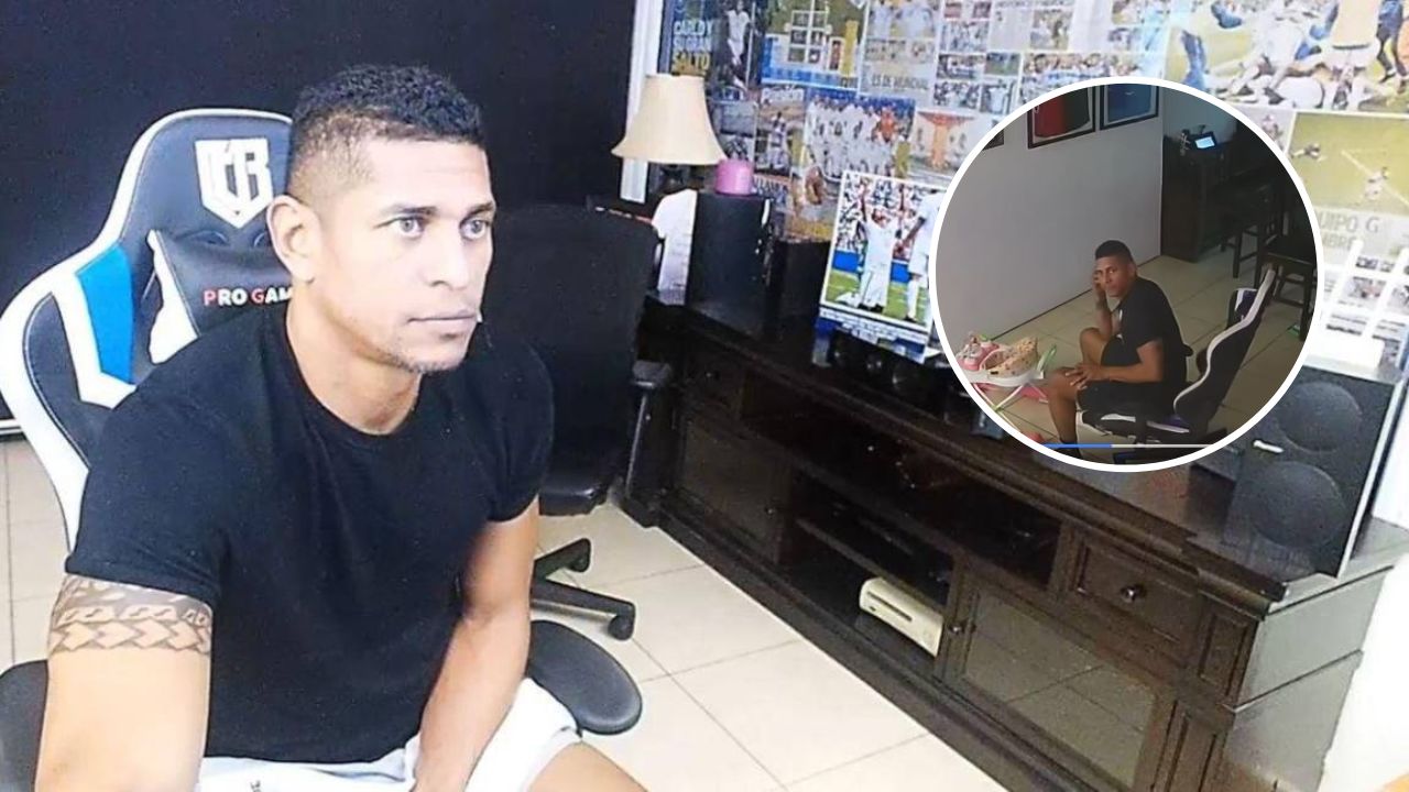 Carlo Costly se enfurece y quiebra un control durante uno de sus juegos