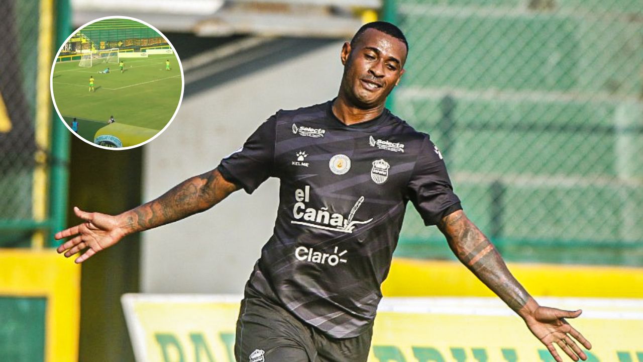 Así fue el primer gol de Carlos Small con el Real España de Falero