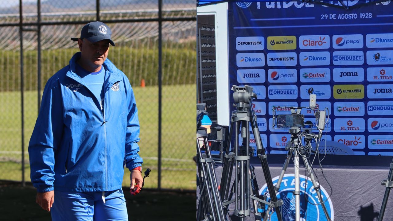 Diego Vazquez toma decisión con la prensa deportiva ante presencia de un exjugador del Motagua