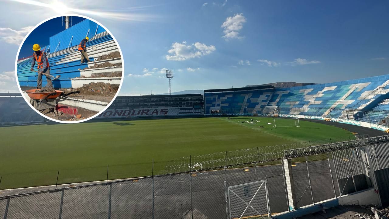Esto harán con las gradas dañadas del Estadio Nacional Chelato Uclés