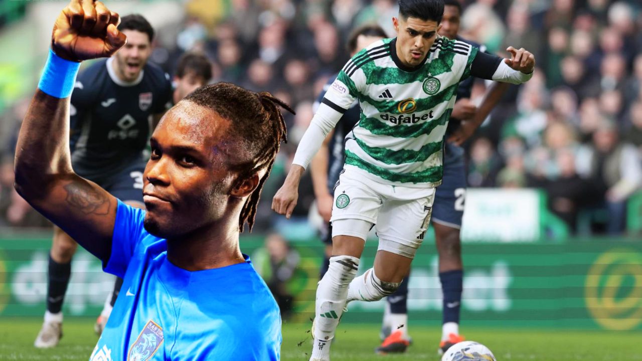 Luis Palma recibe consejo de Rubilio Castillo tras fallar dos penales en el Celtic