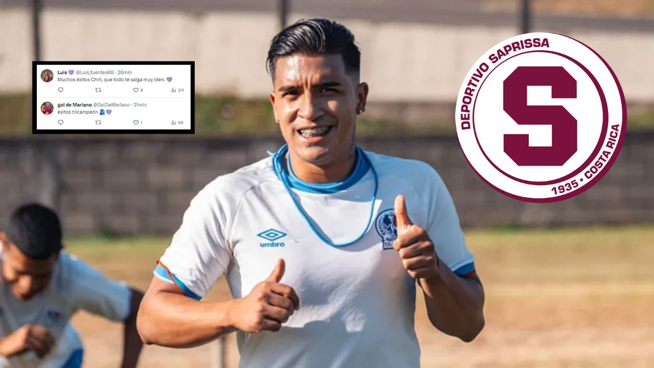 Aficionados del Saprissa reaccionan al fichaje de Michaell Chirinos con el Olimpia