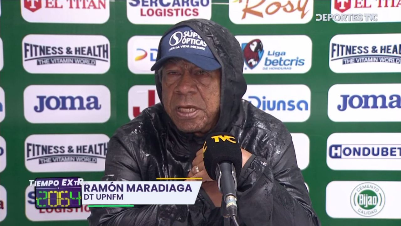 Primi Maradiaga se lamenta y describe por qué terminó perdiendo contra Marathón