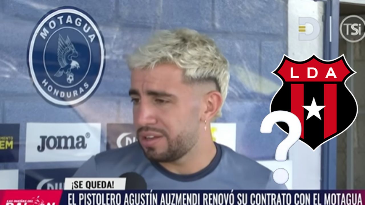 Agustín Auzmendi lo cuenta todo: Por qué renovó con Motagua ¿Hubo oferta de Alajuela?