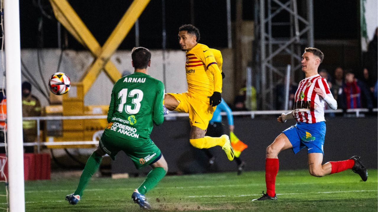 Barcelona pasa el susto ante Barbastro en la Copa del Rey y avanza a octavos de final