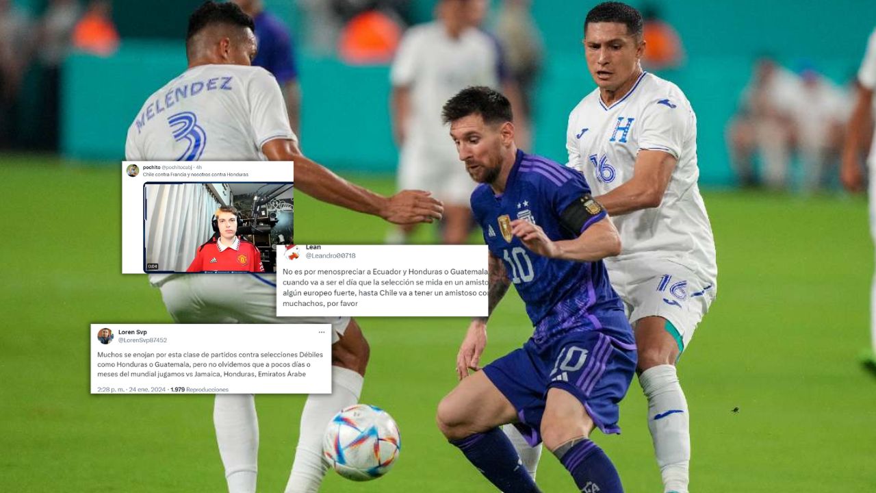La inesperada reacción de los argentinos ante la posibilidad de enfrentar a Honduras