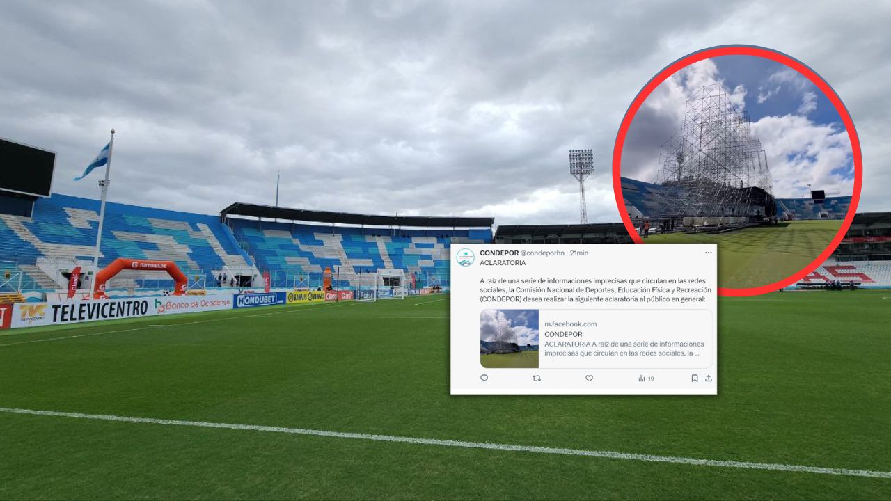 Condepor expone las medidas que se aplicarán para no dañar la grama del estadio Nacional