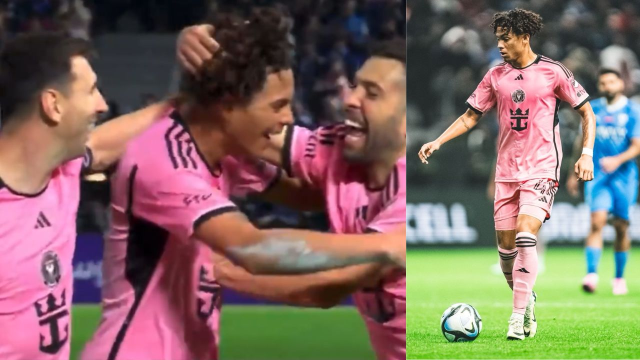 David Ruíz marca golazo con el Inter Miami frente al Al-Hilal en Arabia