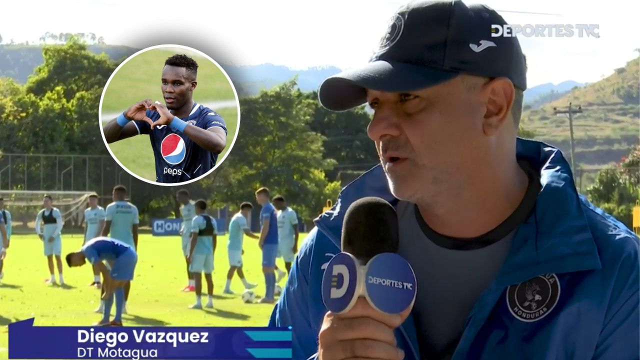 Diego Vazquez termina con los rumores y confirma el futuro de Rubilio Castillo con Motagua