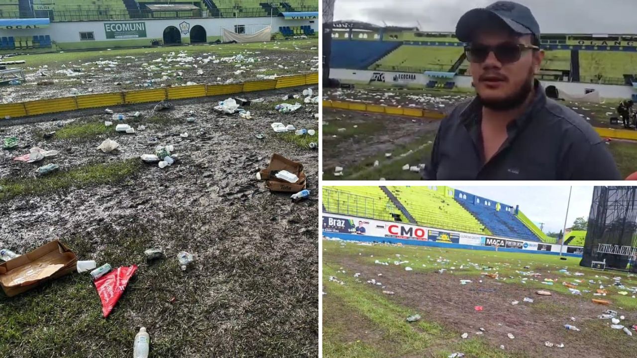 Olancho FC revela cuál será su sede tras desastre en el estadio de Juticalpa y cuánto costará reparar la grama