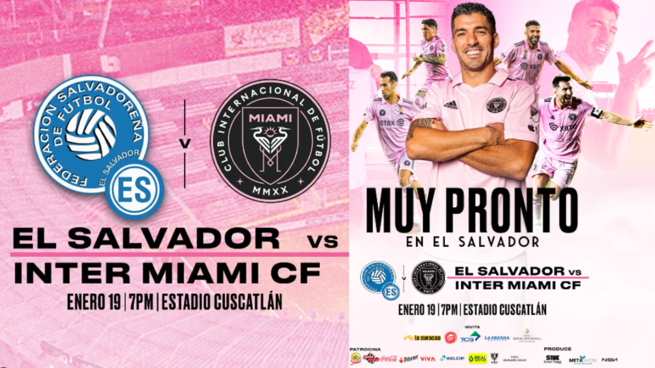Participa y gana en sorteo para ver El Salvador vs Inter Miami de Lionel Messi