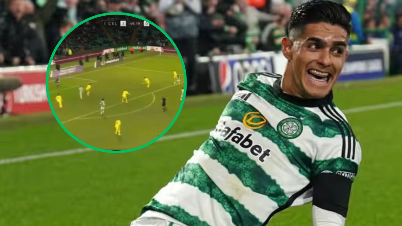Luis Palma anota fantástico gol de pierna zurda en Copa de Escocia con el Celtic
