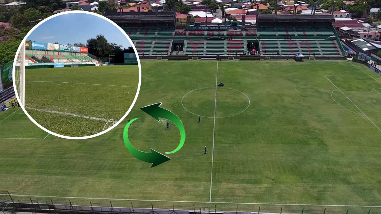 Marathón sorprende con mejora en la grama del Yankel Rosenthal