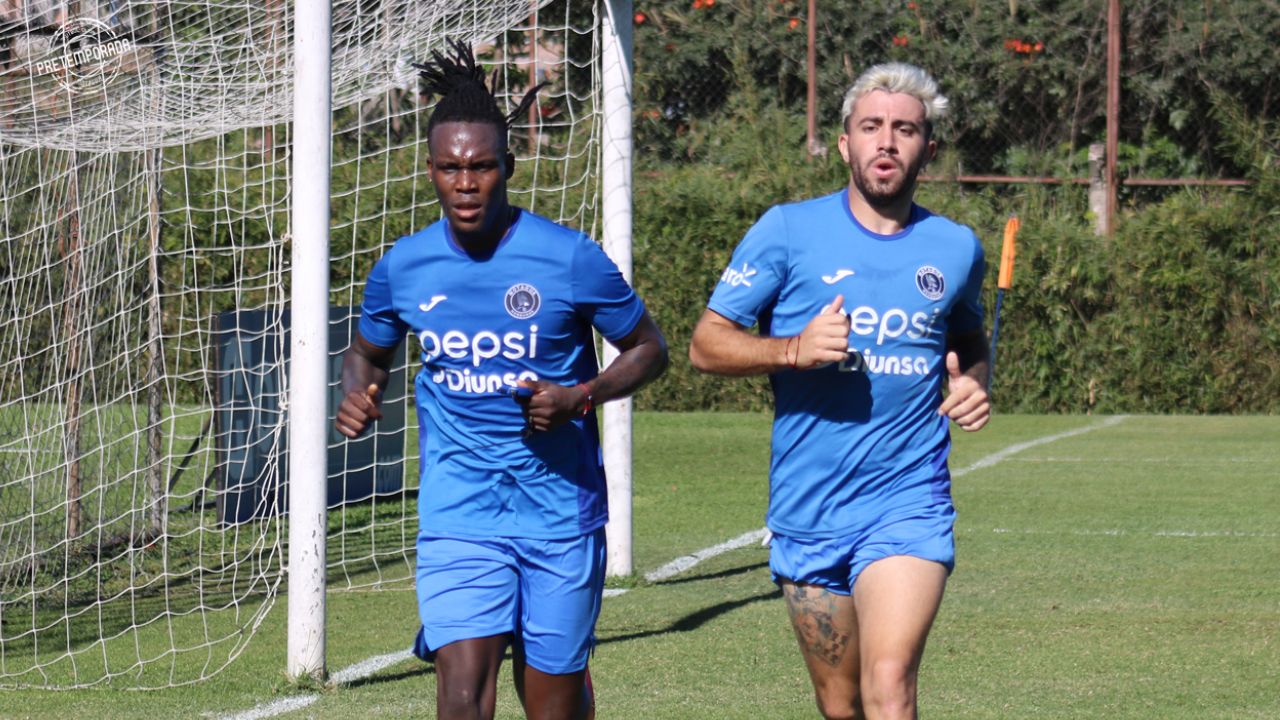 Dupla Auzmendi-Castillo ya tiene fecha de debut en el Motagua
