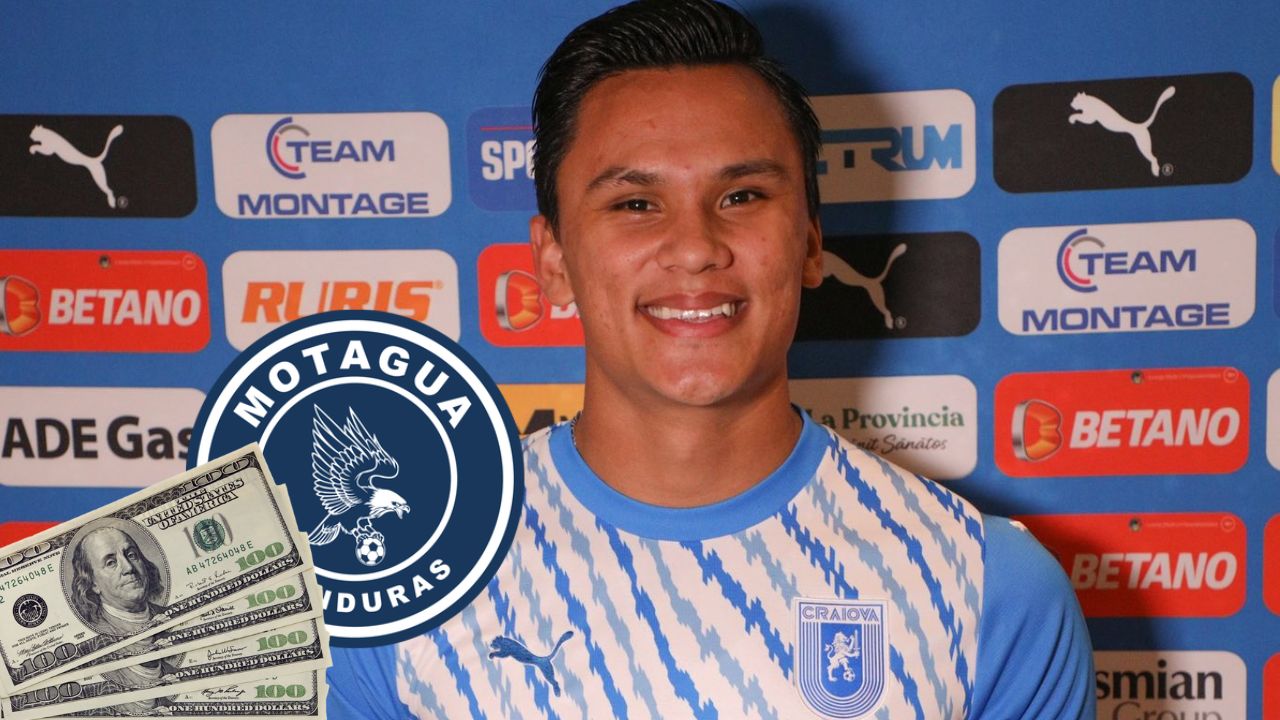 Revelan cuánto dinero ingresó Motagua por la salida de Denil Maldonado al fútbol de Rumania