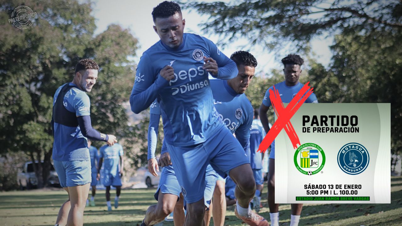 Motagua cancela amistoso en Juticalpa por impensada razón
