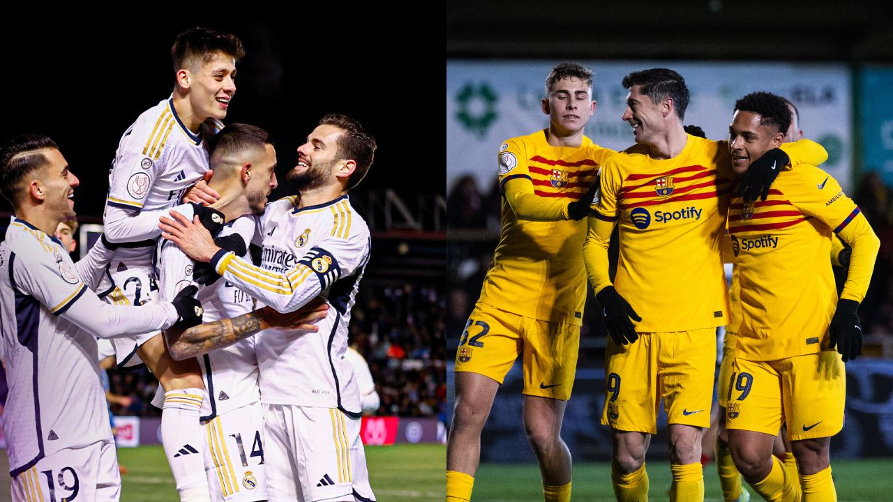 Real Madrid y Getafe del Choco Lozano con duros rivales en los octavos de final de Copa del Rey