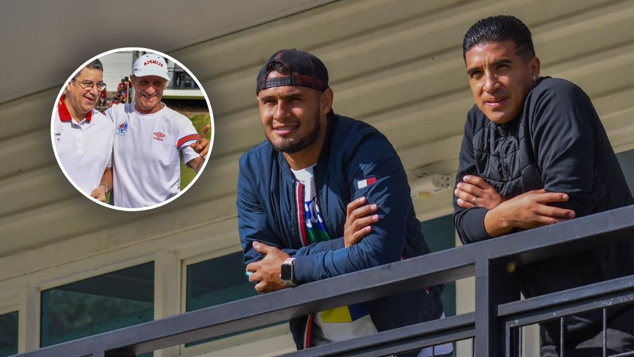 Olimpia toma determinación respecto al futuro de Alex López y Michaell Chirinos