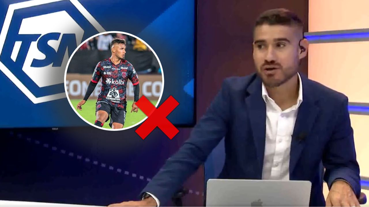 Periodista tico se burla del físico de Alex López tras salir de la Alajuela