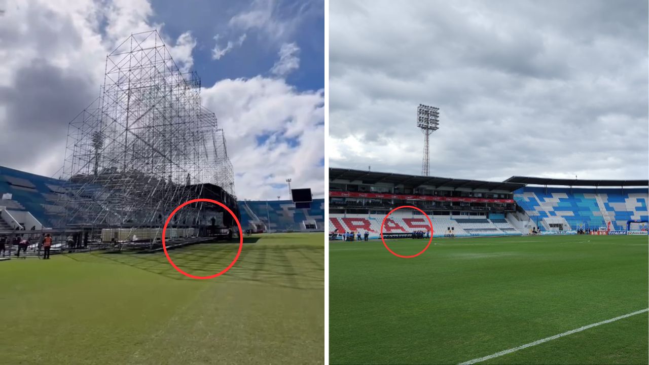 El grave riesgo que corre la grama del estadio Nacional Chelato Uclés por el concierto