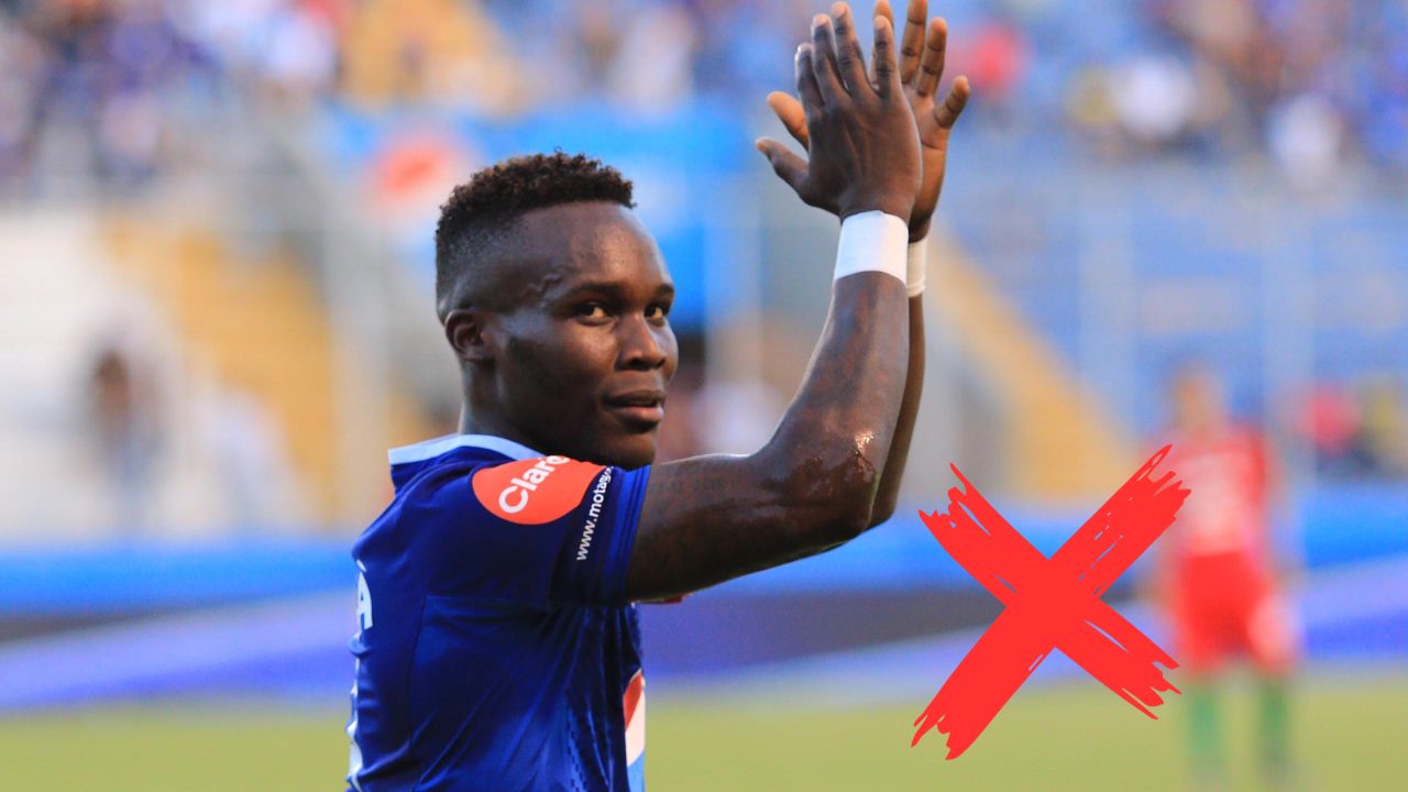 Rubilio Castillo afronta su primer problema luego de volver al Motagua