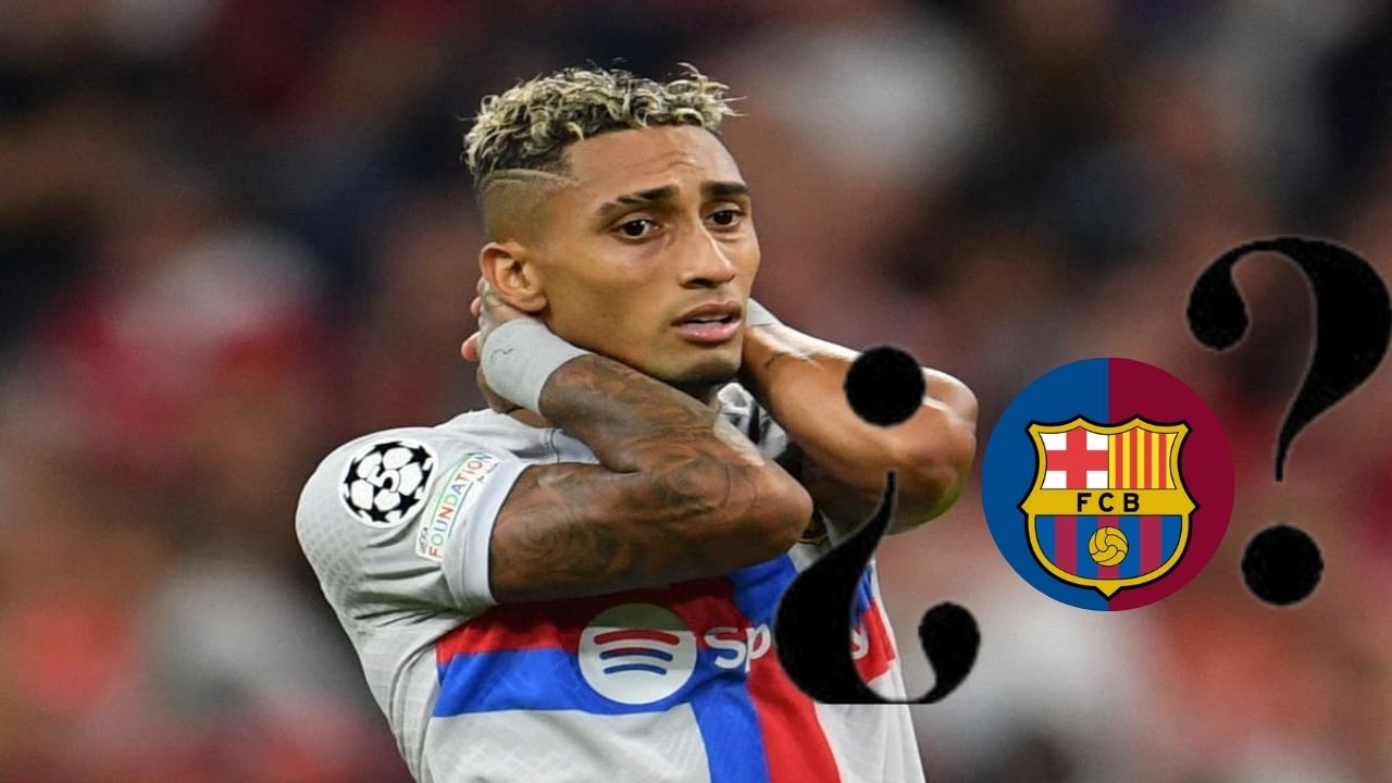 ¿Se irá Raphinha del Barcelona?, esta es la realidad sobre el futuro del brasileño