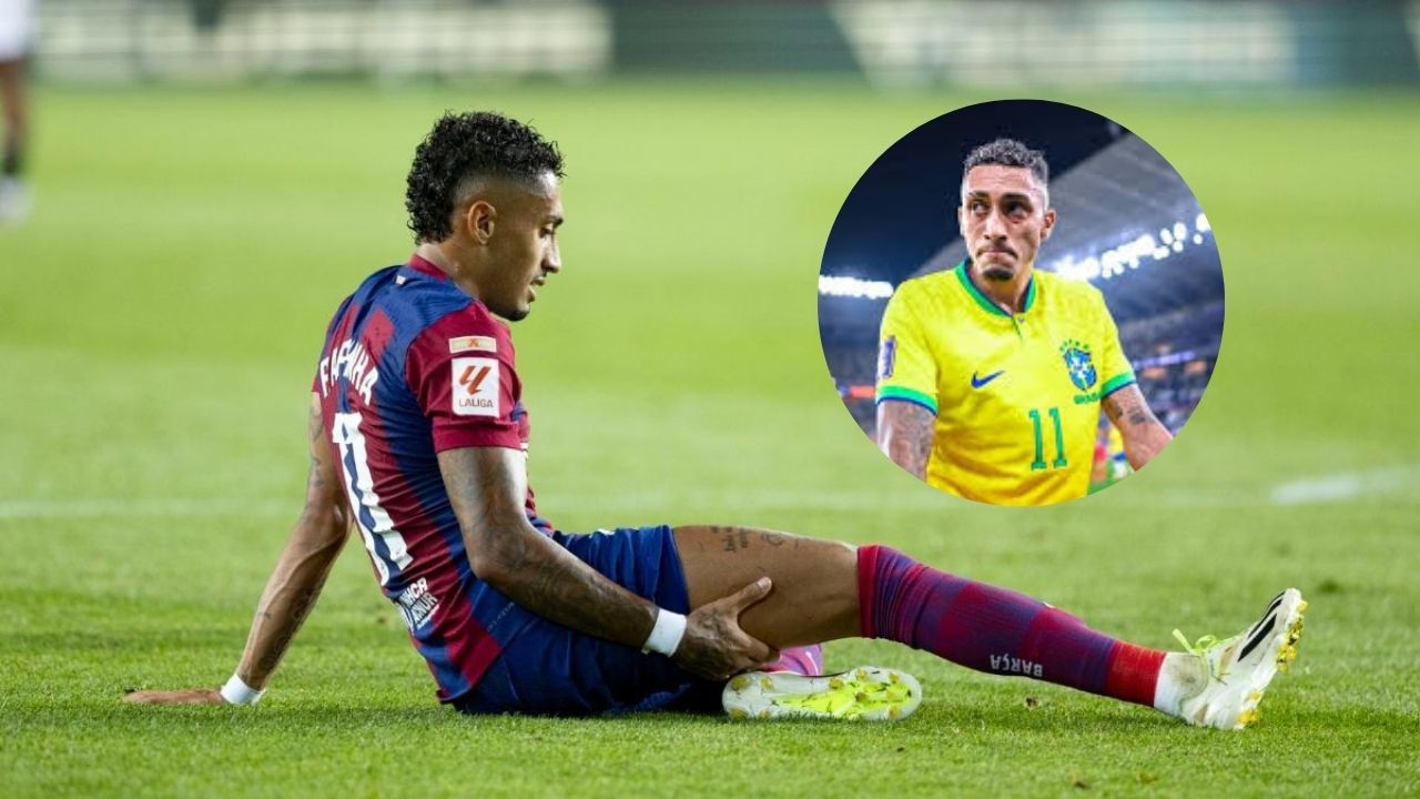 ¿Se perderá  Raphinha la Supercopa de España?, esta es la probabilidad de que pueda jugar