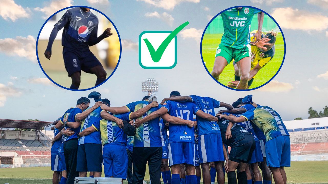 Victoria confirma dos fichajes de peso provenientes de Motagua y Marathón