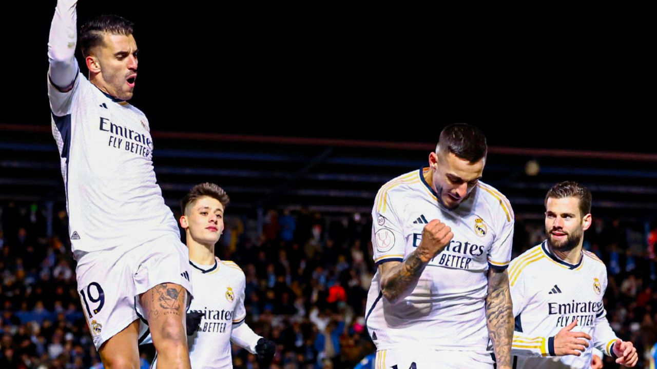 Real Madrid vence la resistencia de la Arandina para avanzar en Copa del Rey