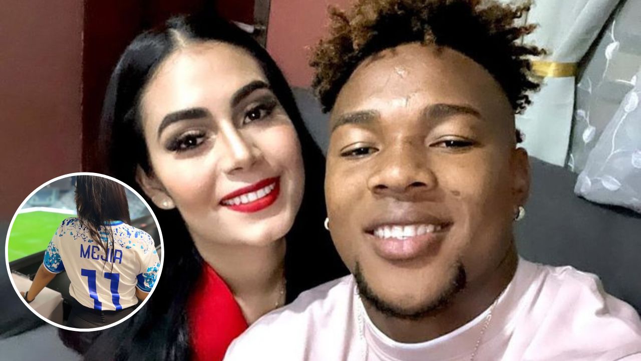 Yeison Mejía recibe sorpresa de su novia tras juego de la selección de Honduras