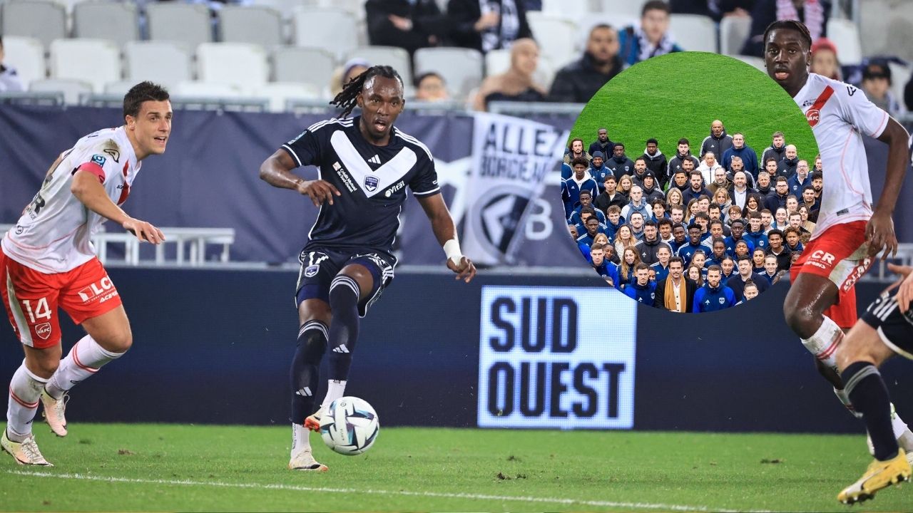 Girondins de Burdeos dedica emotiva pancarta a Alberth Elis