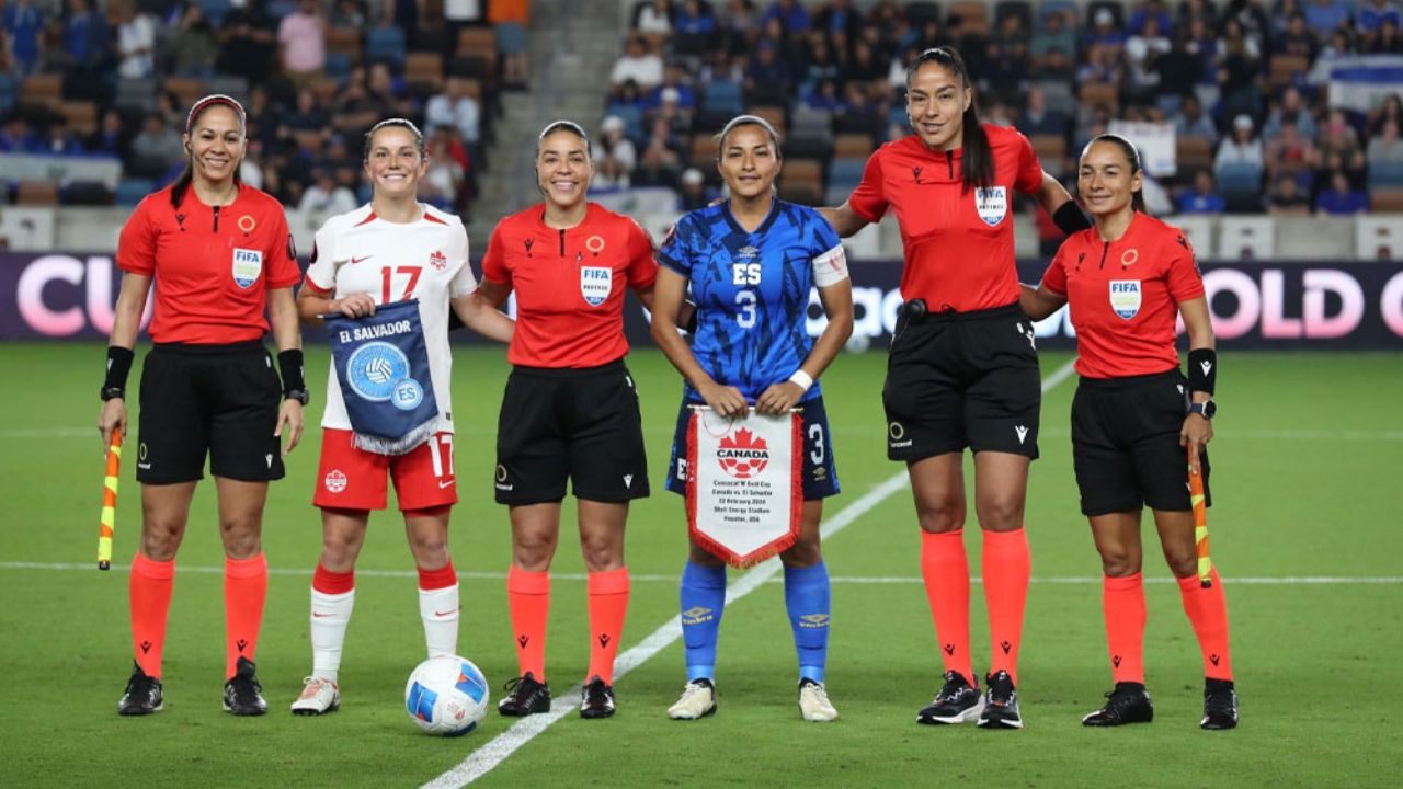 Árbitras hondureñas debutan en Copa Oro femenina