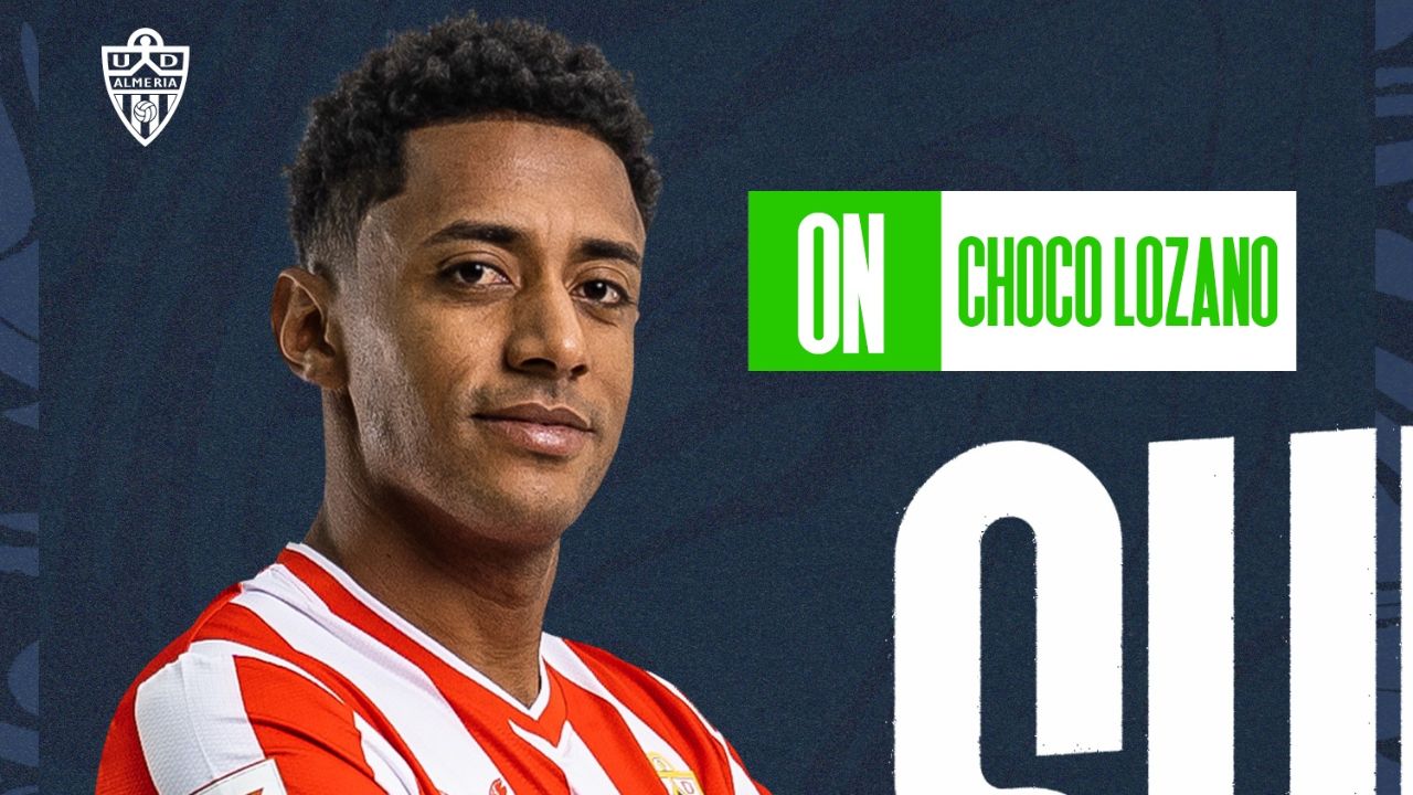 Almería presume jugada del Choco Lozano en la derrota ante el Valencia