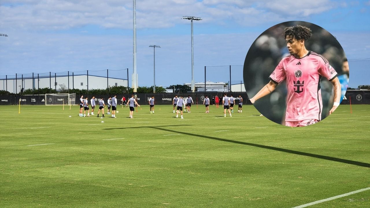 David Ruiz ausente de los entrenamientos del Inter Miami a un mes del juego ante Costa Rica