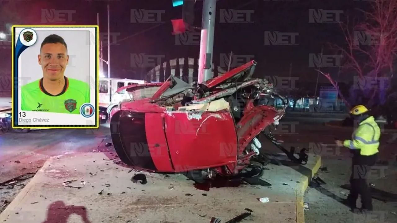 Jugador de la Liga MX muere en accidente de tráfico