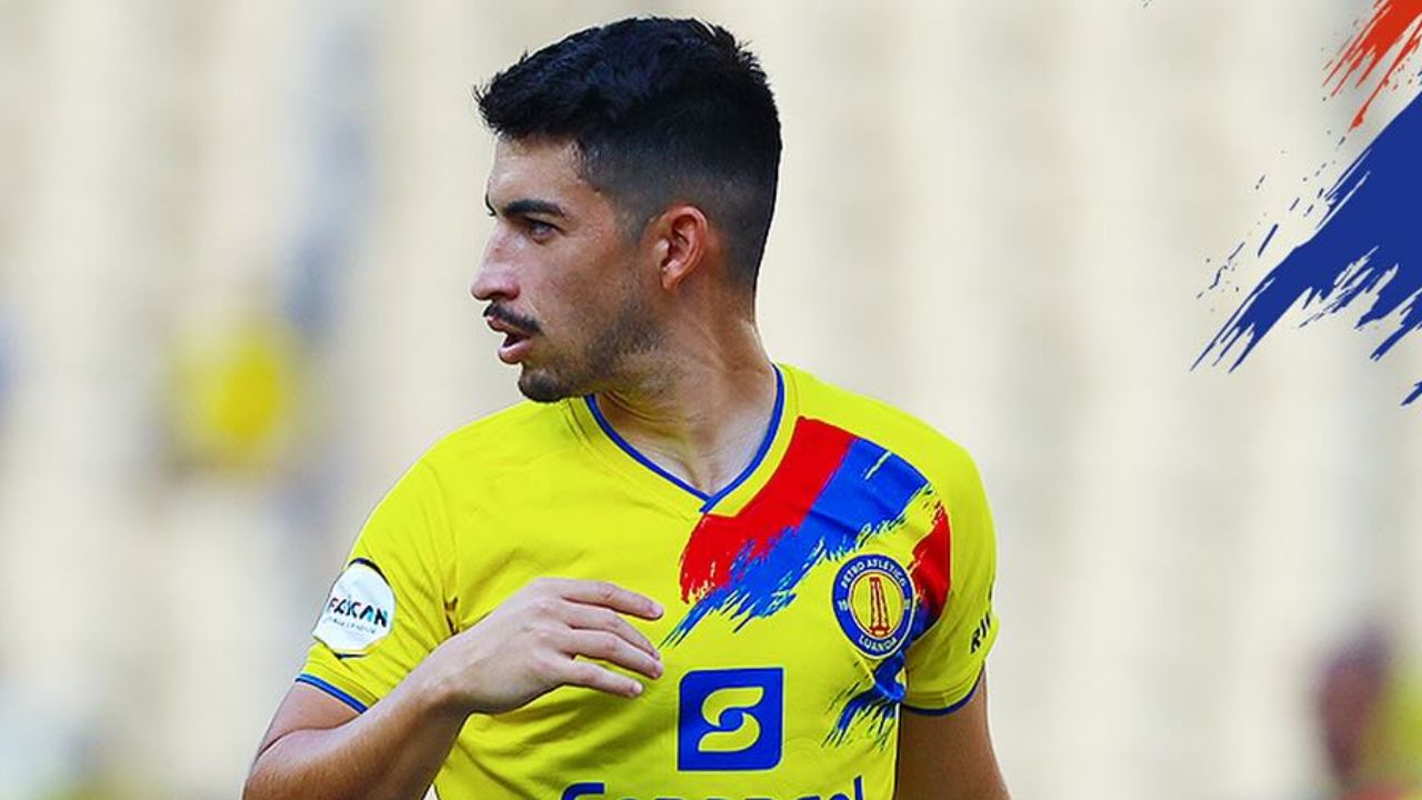 Jonathan Rubio anota el gol del triunfo del Petro de Luanda