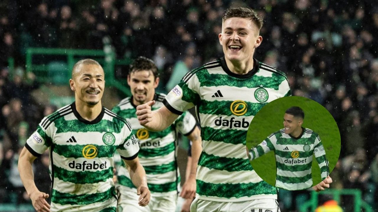 Luis Palma participa en goleada del Celtic y por poco anota un golazo