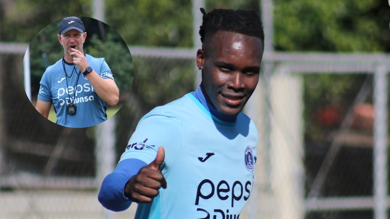Preparador físico de Motagua confirma si Rubilio Castillo esta para ser titular