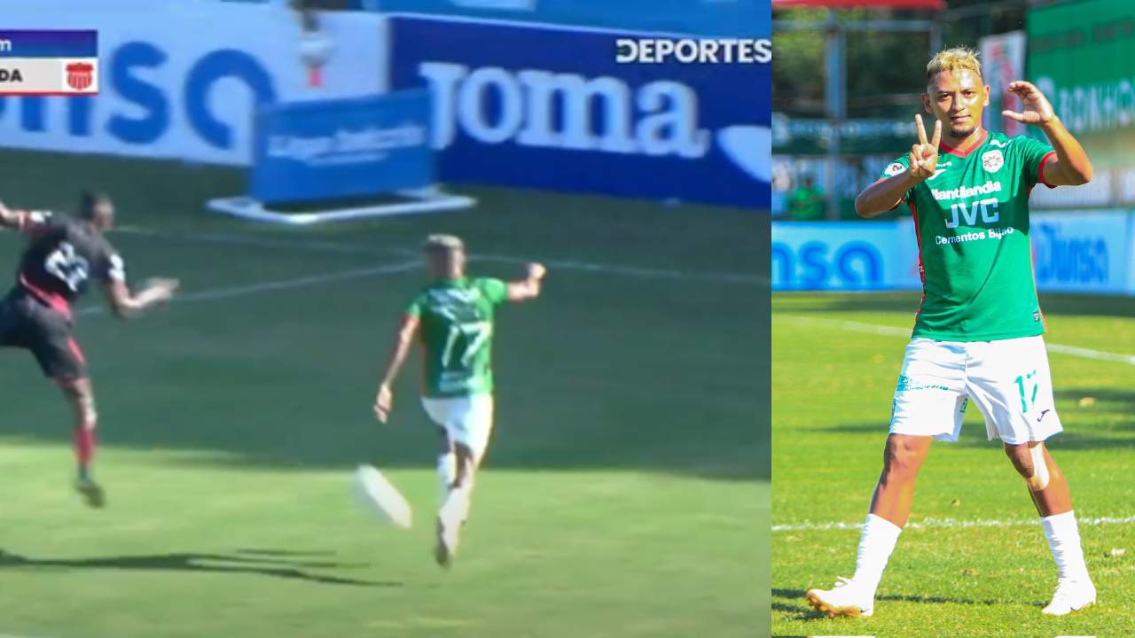 La bajó de taco y marcó un golazo: la jugada de fantasía de Alexy Vega ante Vida