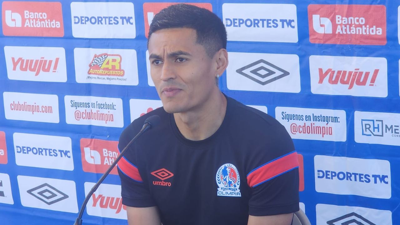 Andy Najar revela lo que hará si marca su primer gol con Olimpia y qué pasaría en caso de perder el invicto