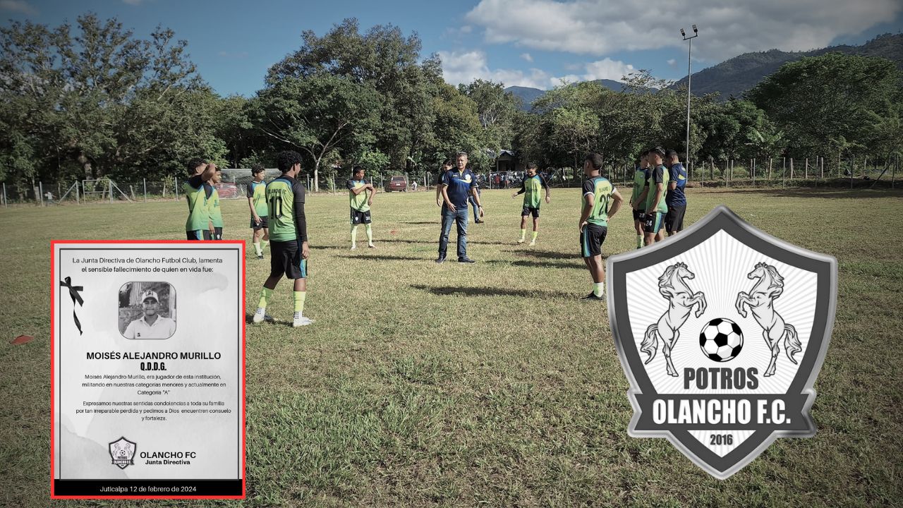 Jugador del Olancho FC fue asesinado a balazos cuando iba a trabajar