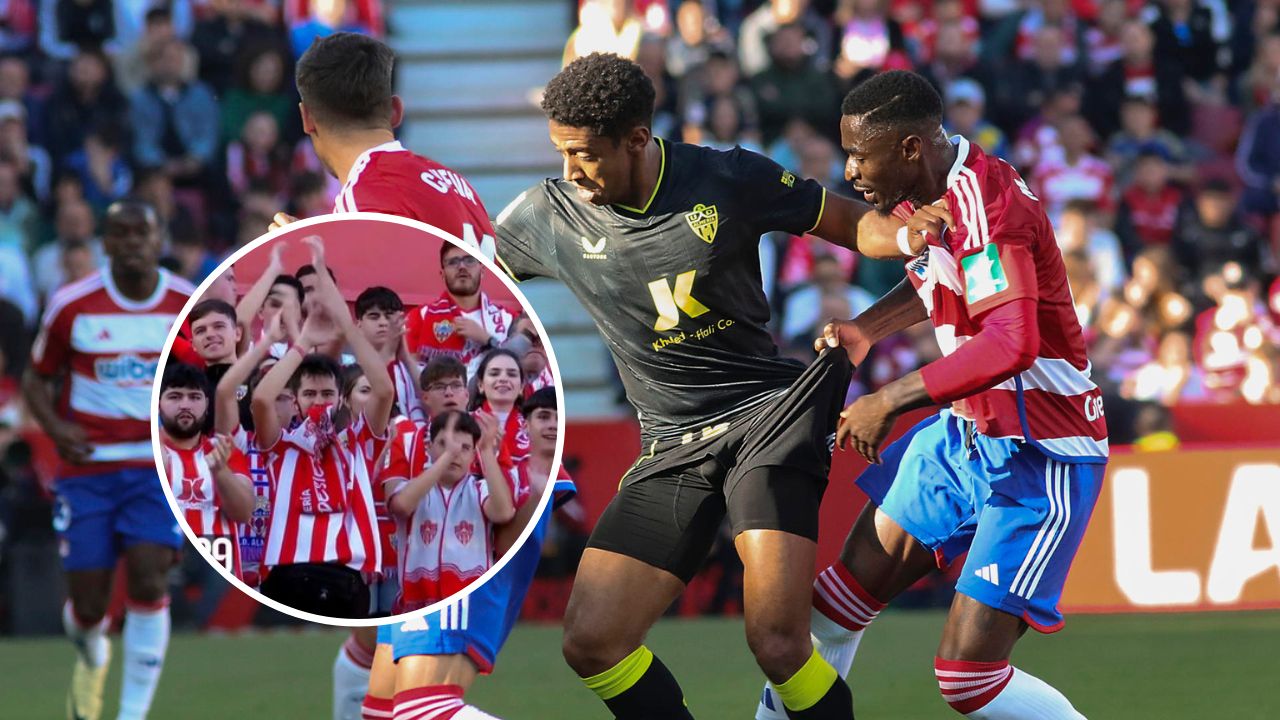 Choco Lozano recibe tremenda ovación de la afición de Almería pese a no anotar