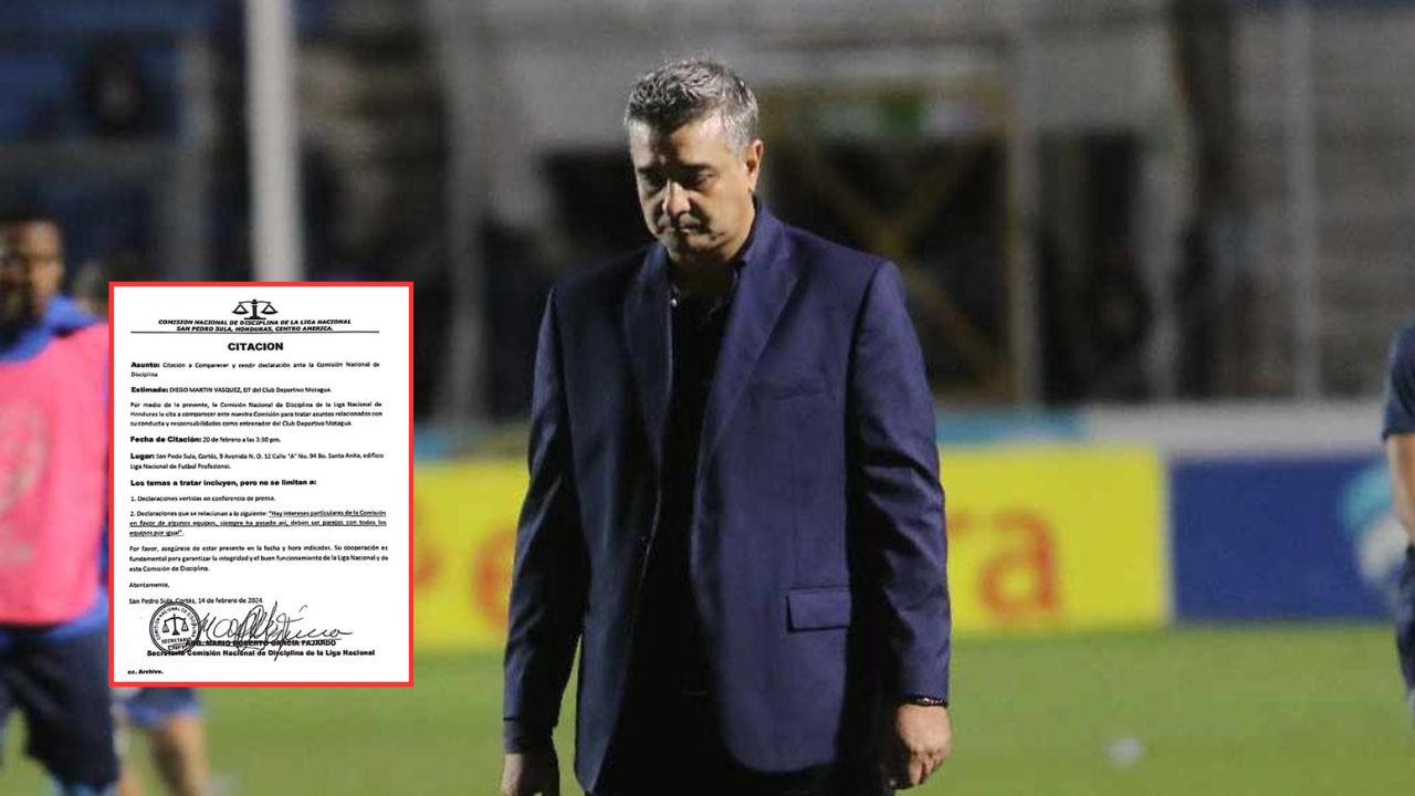 Diego Vazquez se mete en problemas por declaraciones del caso Rubilio Castillo