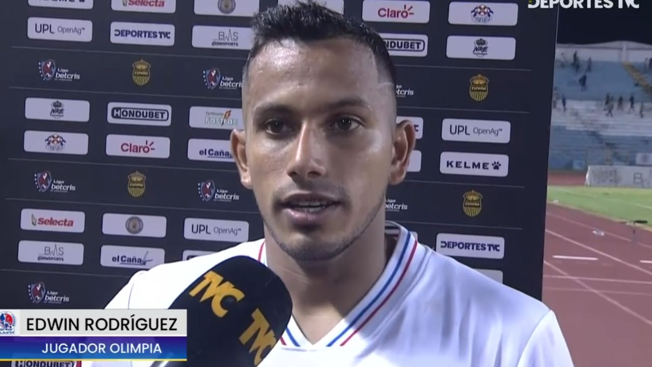 Edwin Rodríguez recuerda al Motagua tras anotar su golazo olímpico