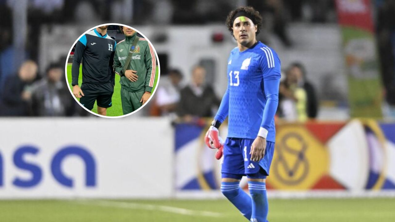 El inesperado gesto de Memo Ochoa con futbolista de la Selección de Honduras