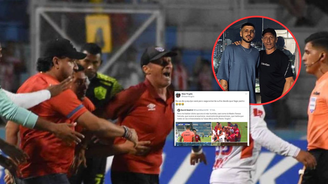 Hijo de Pedro Troglio deja brutal burla a un aficionado del Motagua
