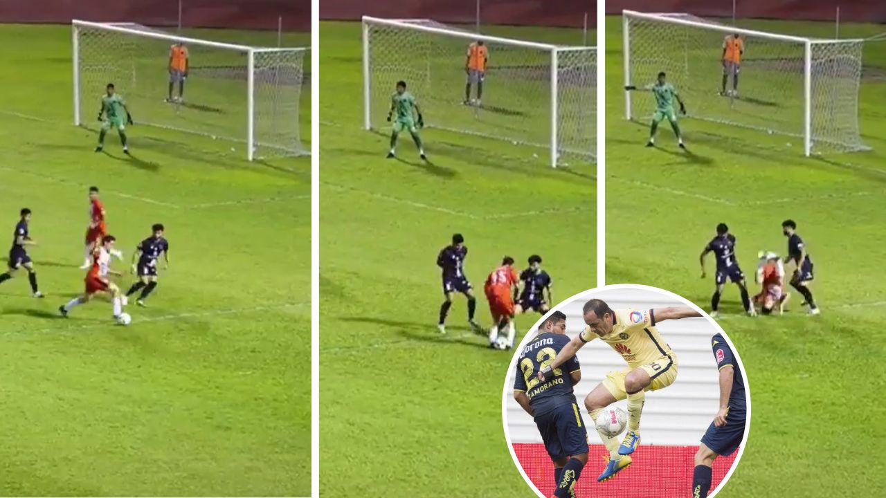 Jugador hondureño intenta imitar icónica finta de Cuauhtémoc Blanco e impresiona al público