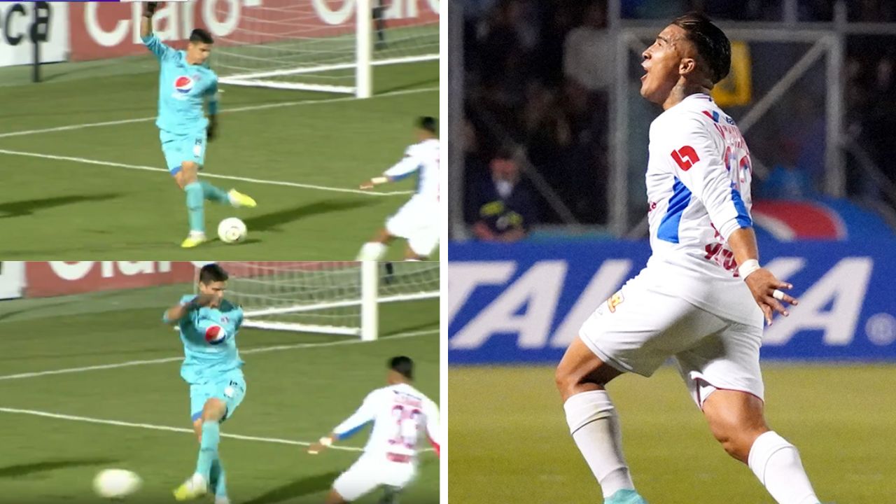 La rabona de Jonathan Rougier y el golazo de Chirinos se viralizan en Latinoamérica