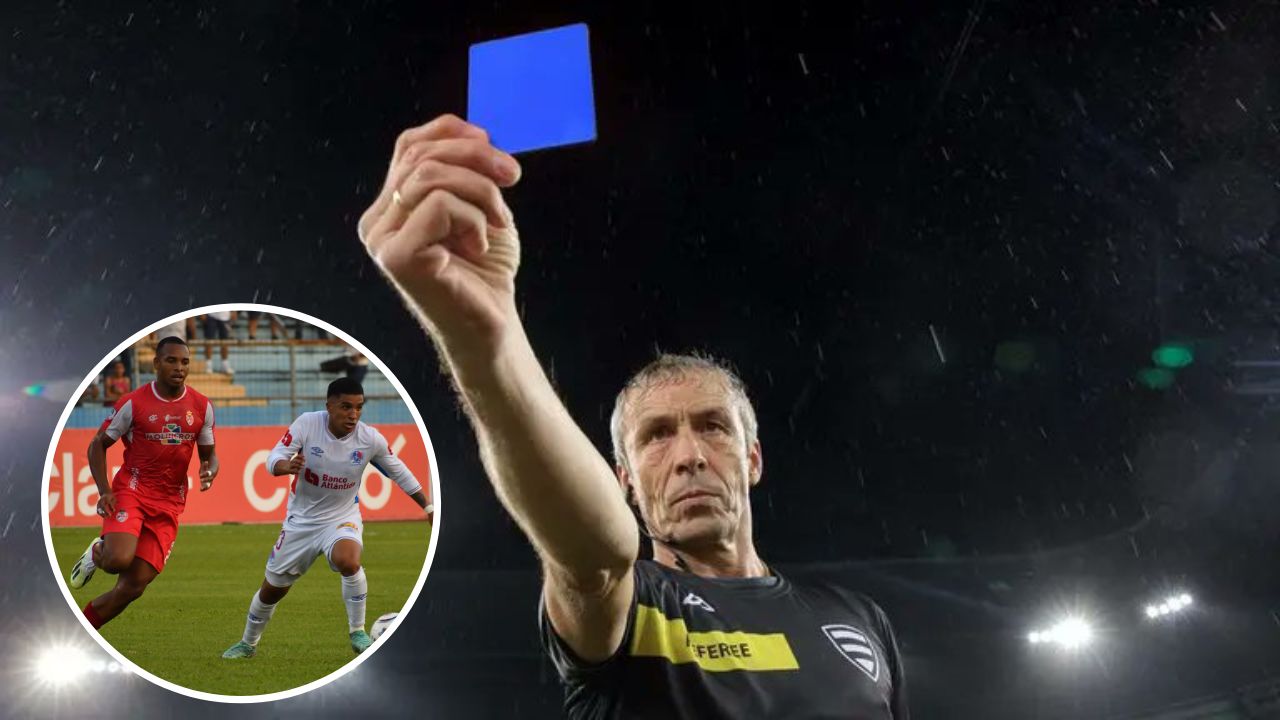 La tarjeta azul será una realidad en el fútbol, conozca cuando llegaría a la Liga Nacional