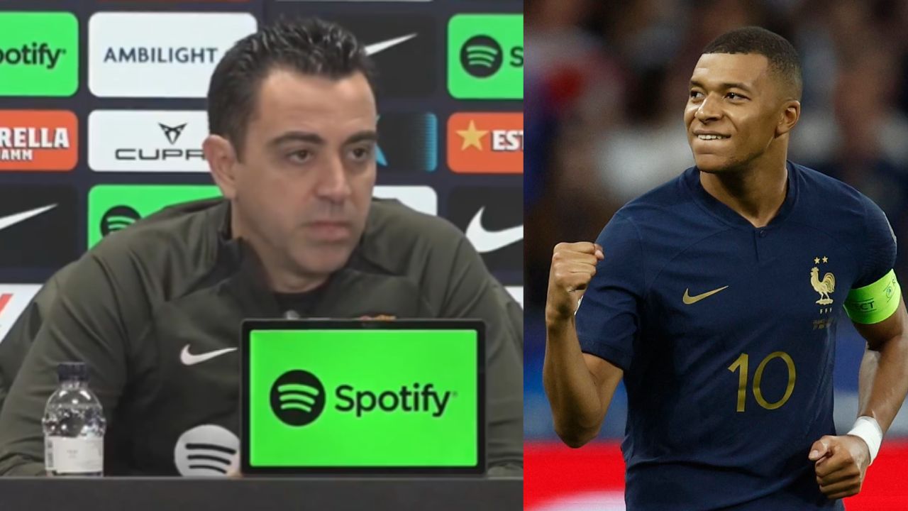 La inesperada respuesta de Xavi Hernández sobre posible llegada de Mbappé